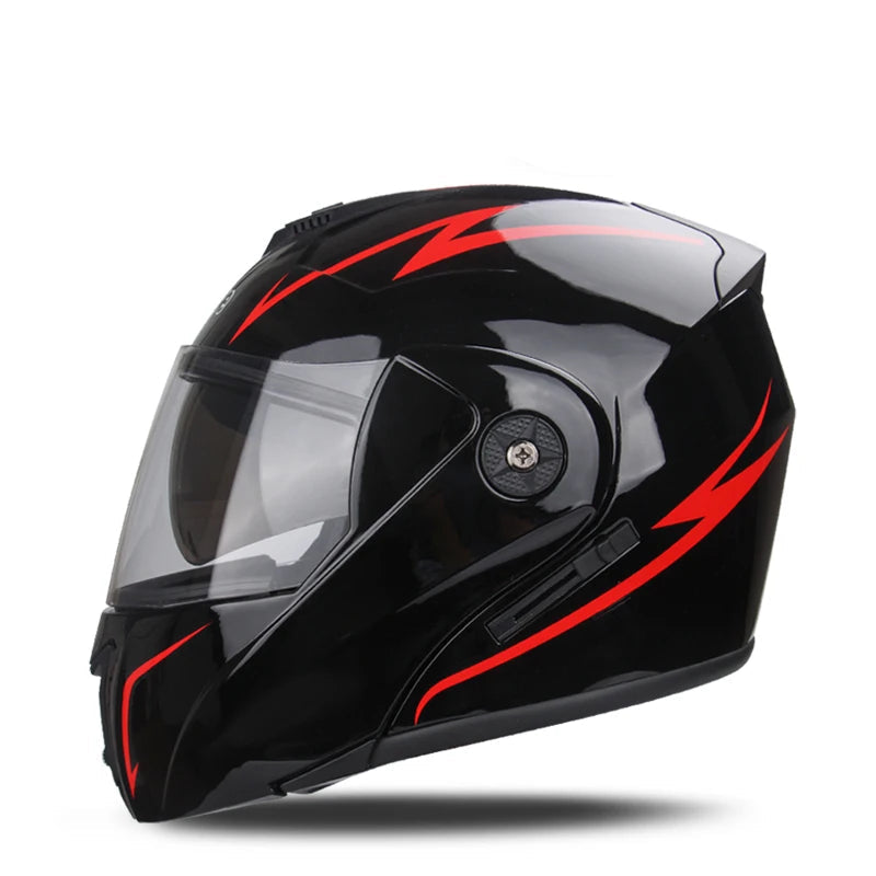Modular Flip Helmet with Double Lens
