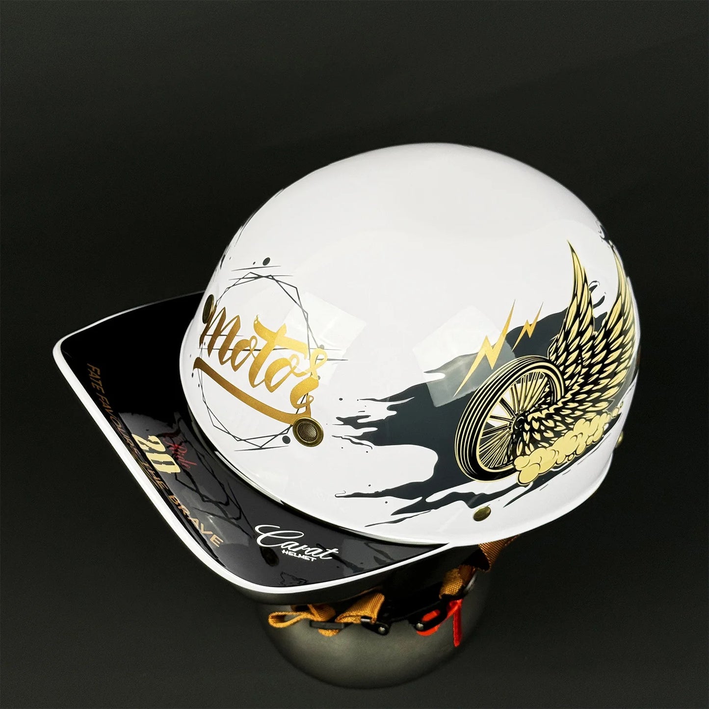 Helmet Half Face Motorcyclist