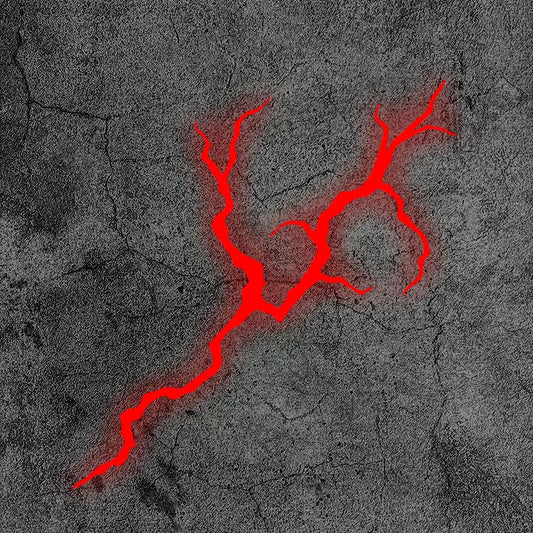 Lightning Bolt Reflective Stickers