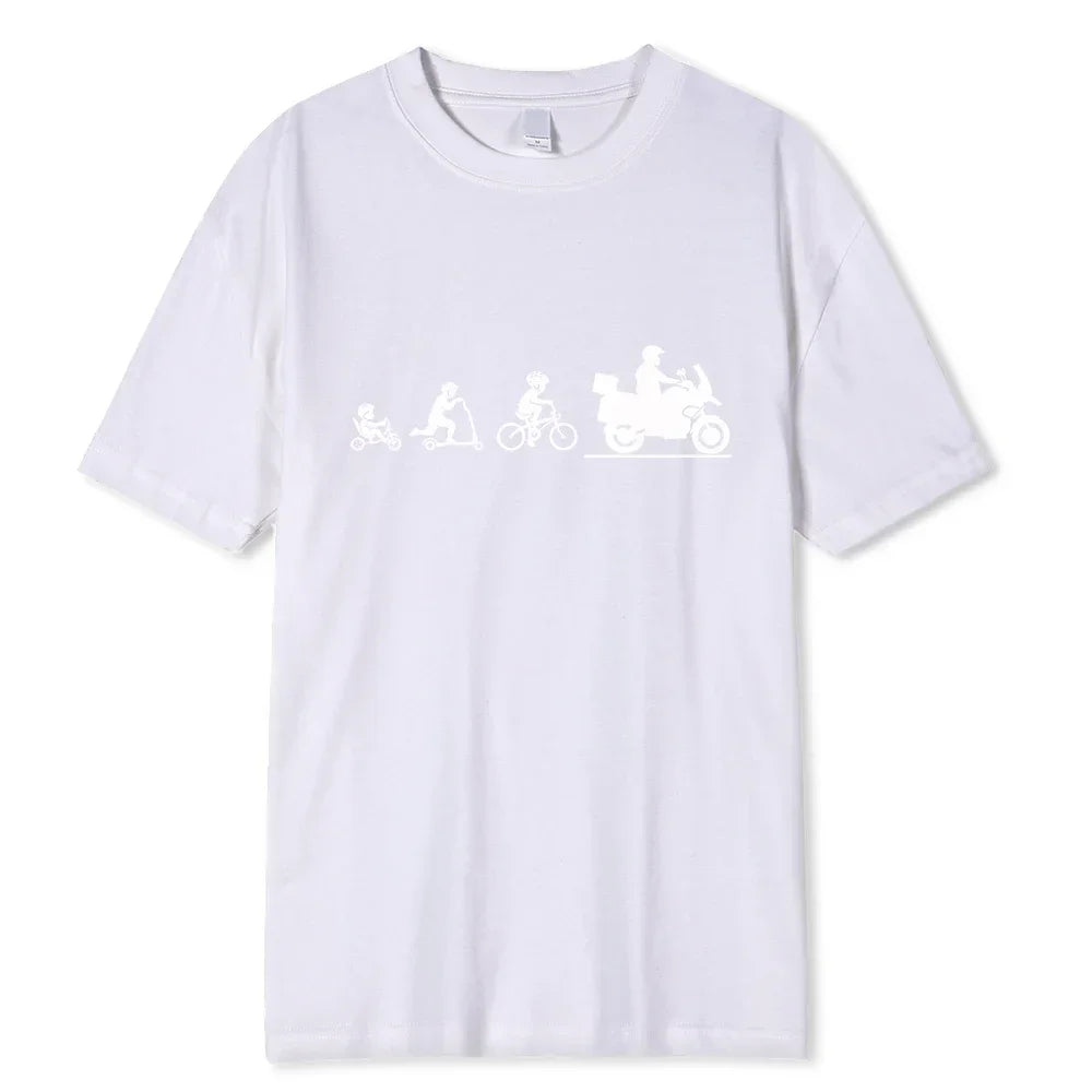Evolution of Rider Grafik-T-Shirt
