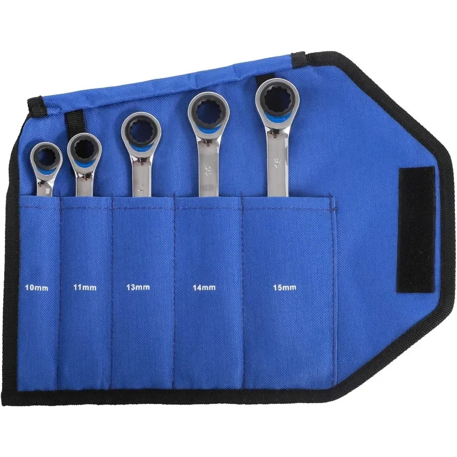 5-Piece Steel Wrenches - Repair Tools