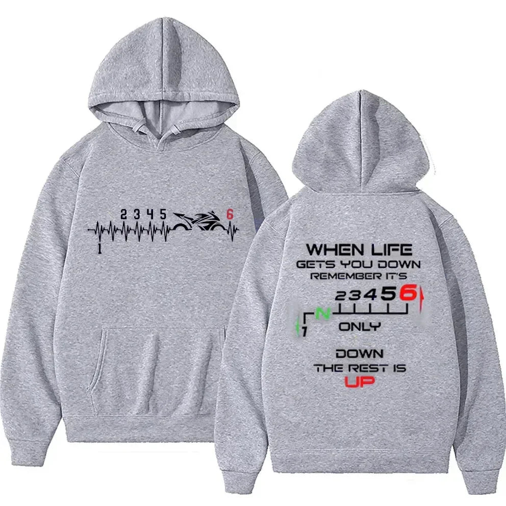 1N23456 Motorcycle Gear Biker Hoodie