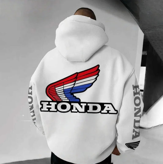 Sweat à capuche passionné de moto pour hommes