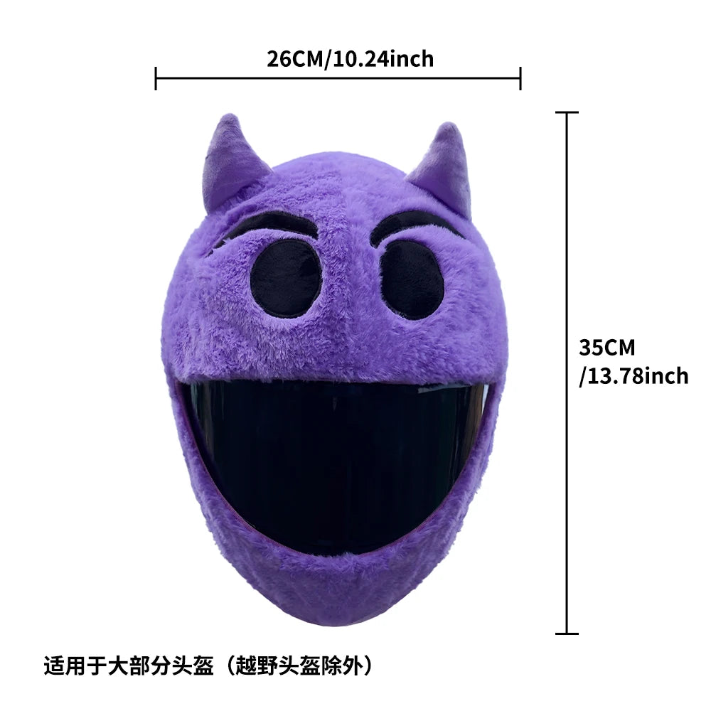 Full Helmet Cover Cartoon Plush