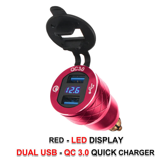 Motorcycle USB Quick Charger
