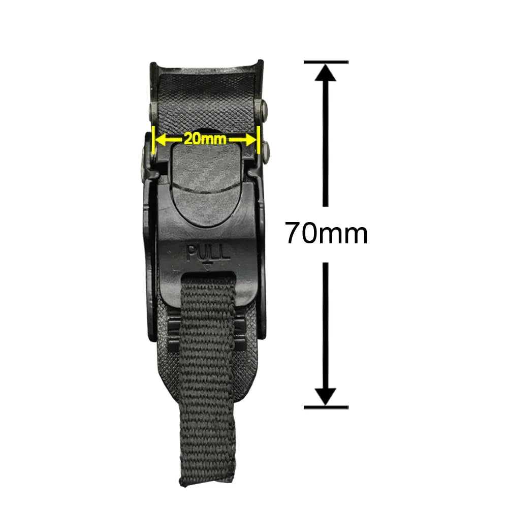 10-Segment Quick-Release Buckle Helmet
