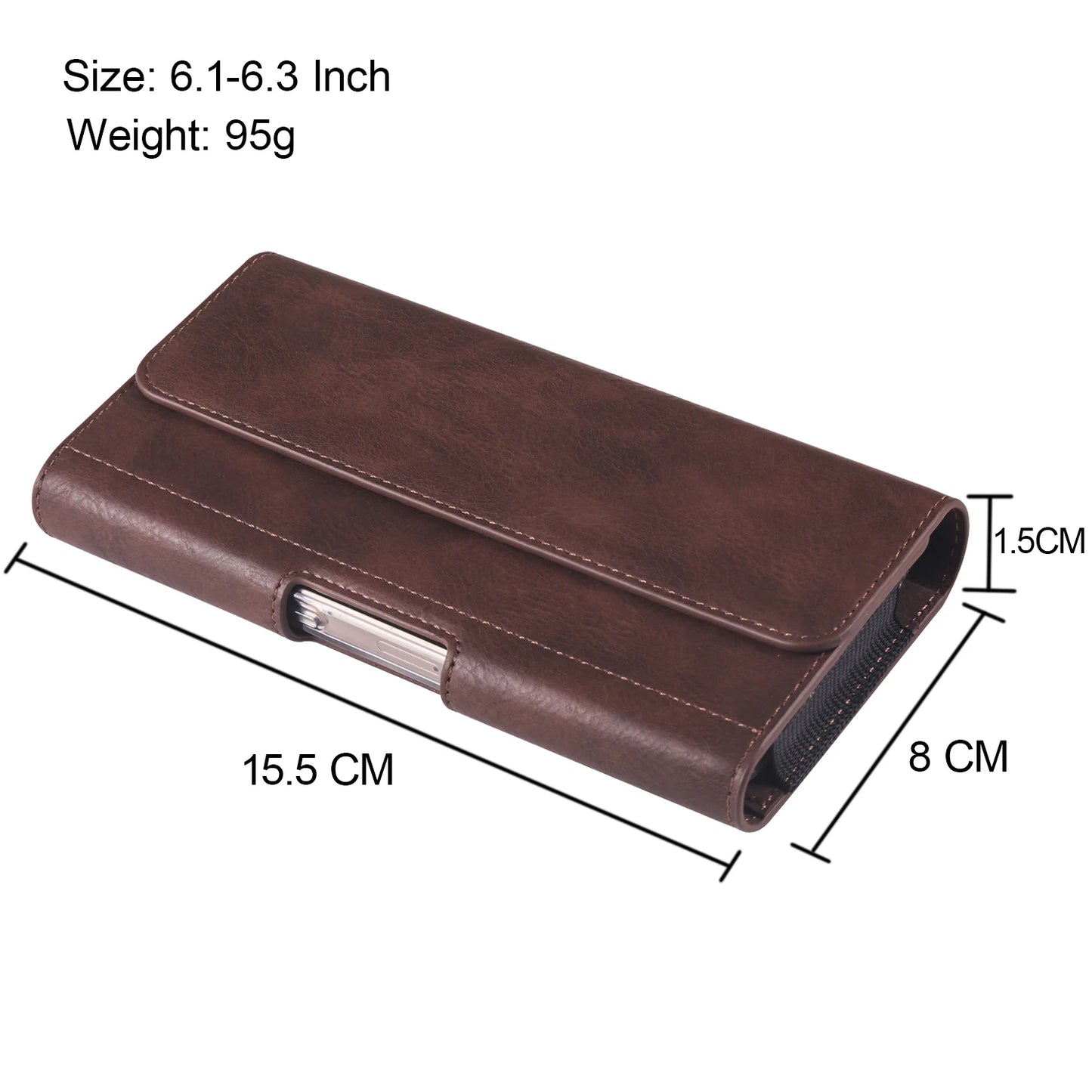 Leather Belt Clip Phone Case