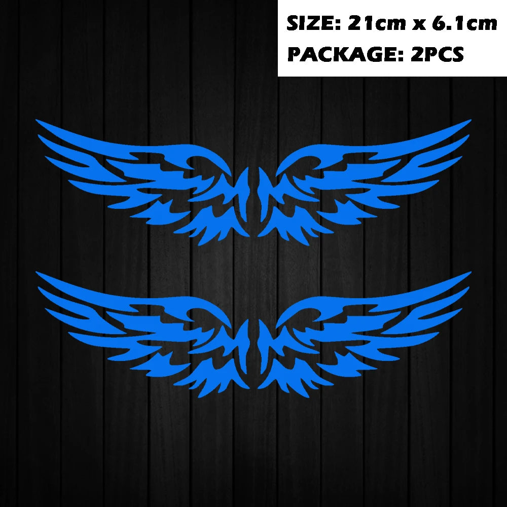 Angel Wings Reflective Sticker for Motorcycles