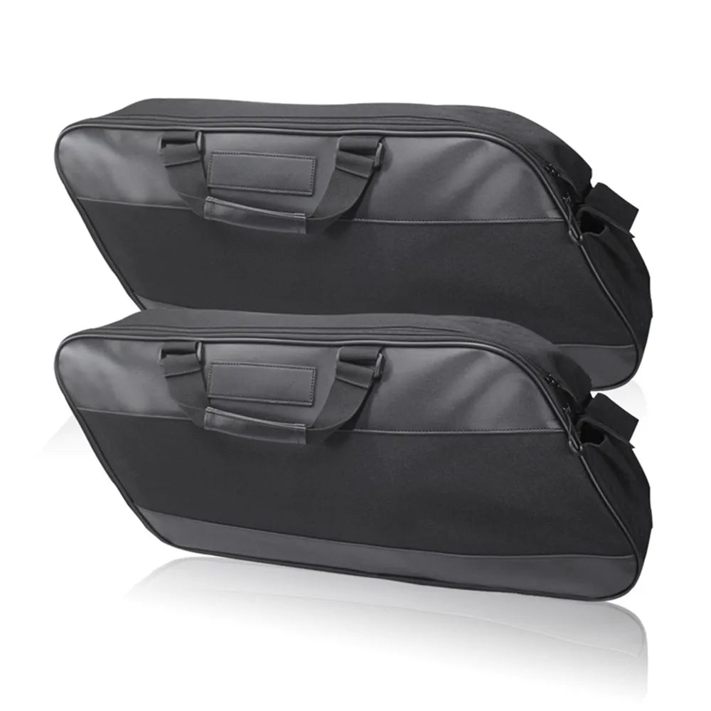 Bagagli per borsa da sella per moto nera