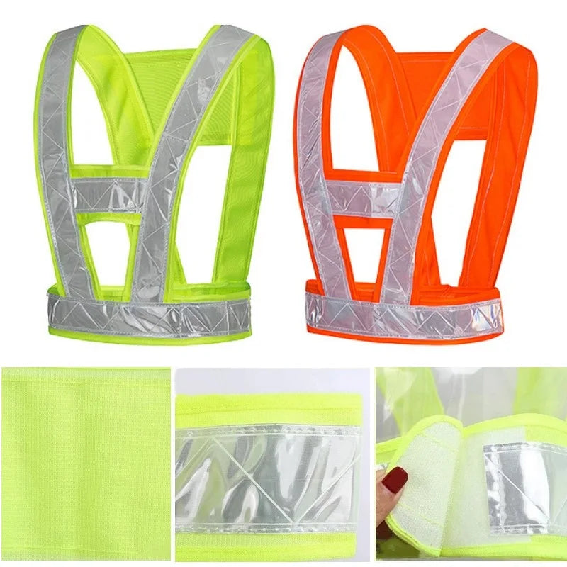 Safety Vest Reflective Light