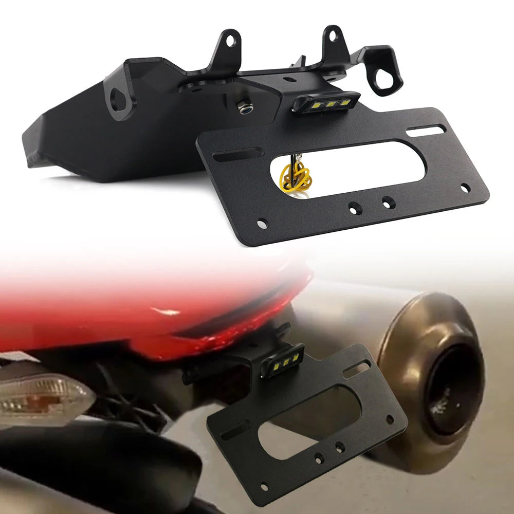 Motorcycle License Plate Holder Bracket