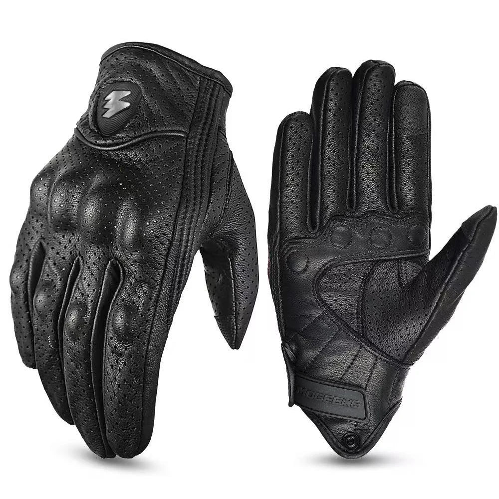 Motorcycle Leather Gloves