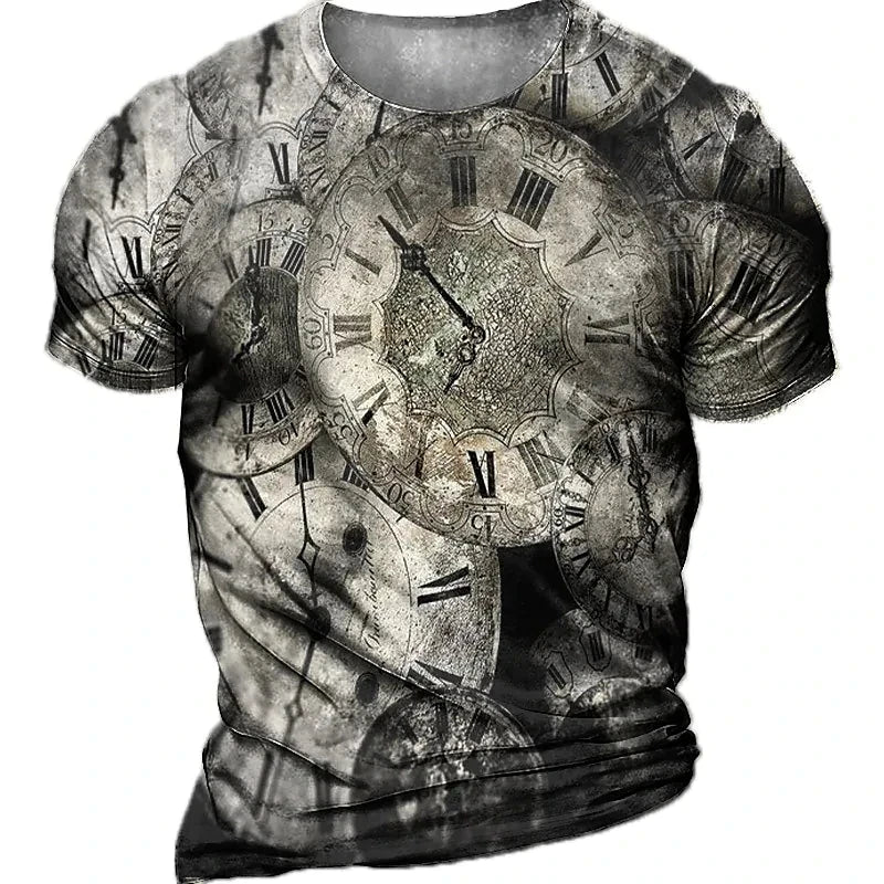 Vintage Compass T-Shirt for Men