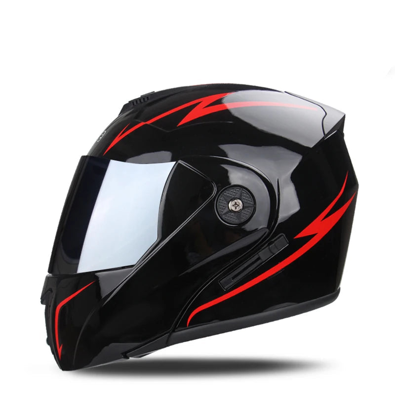 Modular Flip Helmet with Double Lens