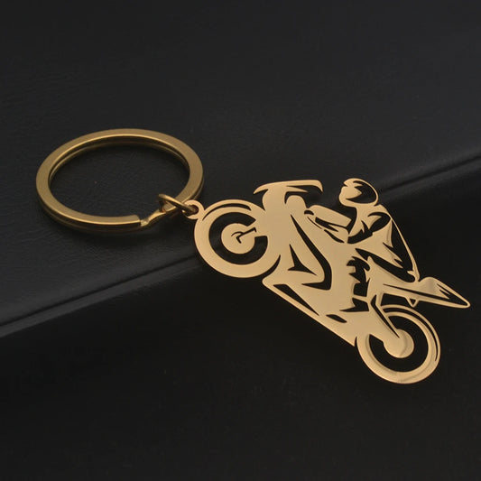 Mini Motorcycle Keyring