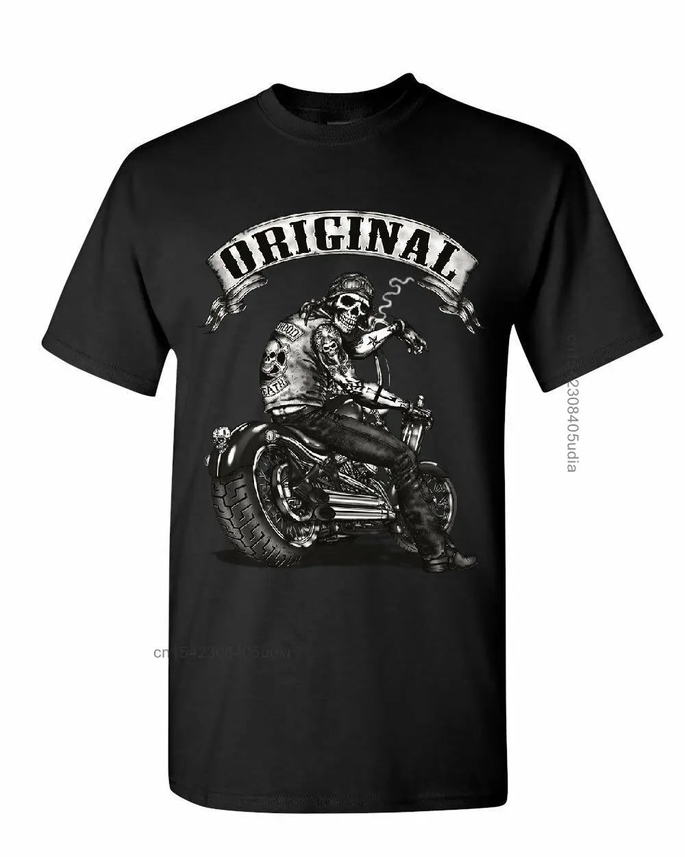 Original Biker Skull T-Shirt