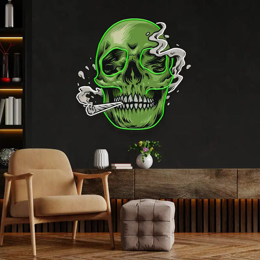 Skull Neon Sign