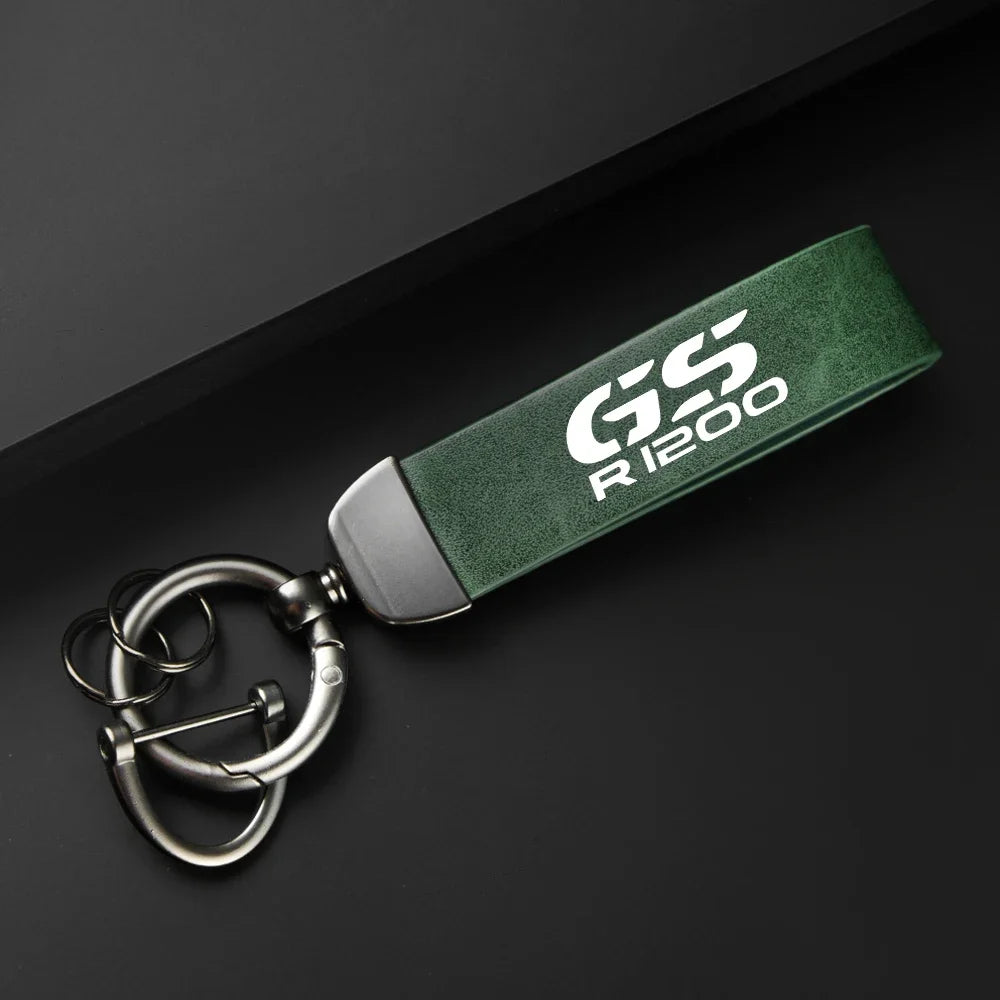 GS R1200 Leather Keychain