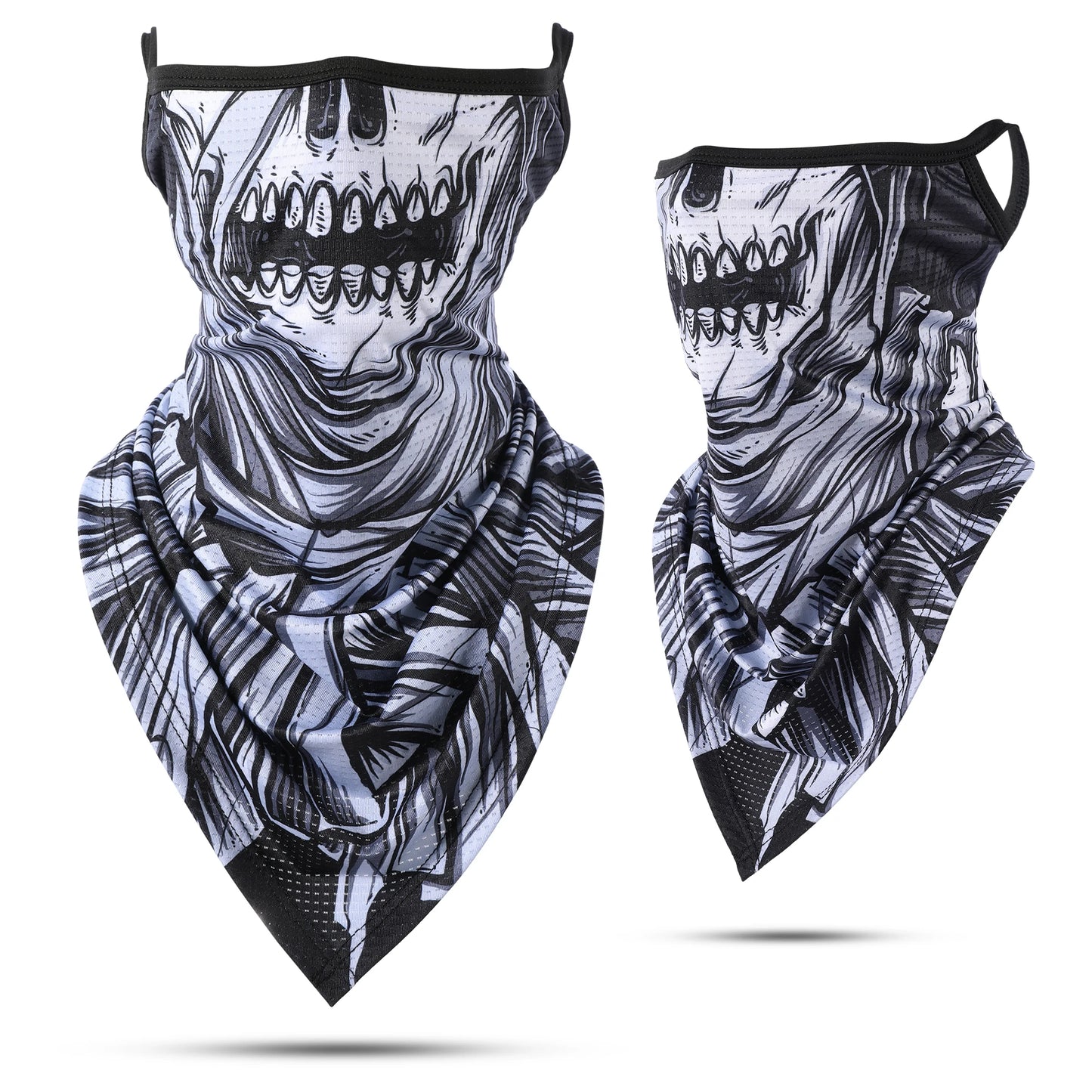 3D Skull Summer Bandana