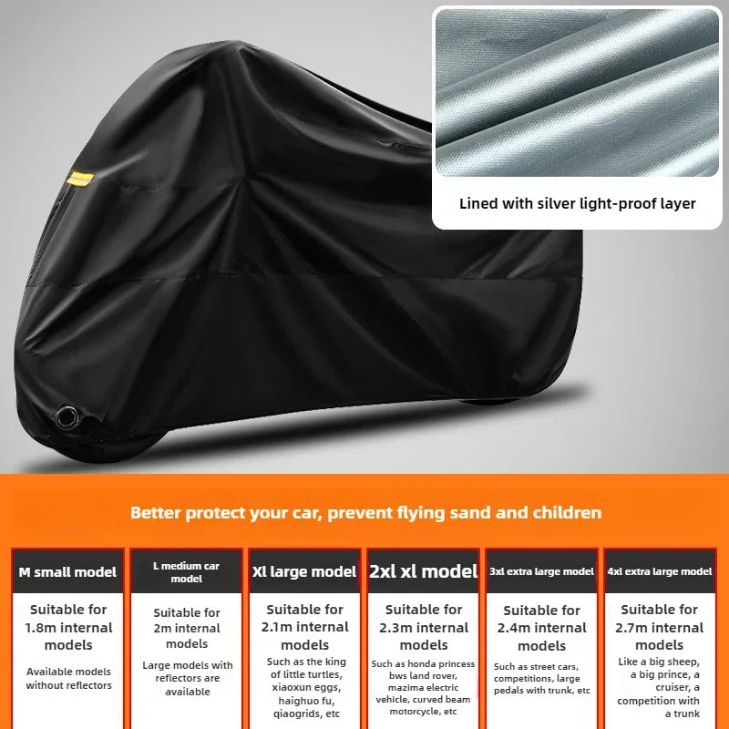 Protective Motorcycle Waterproof Universal Cover