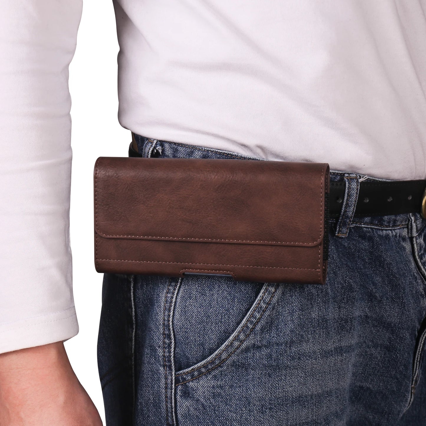 Leather Belt Clip Phone Case