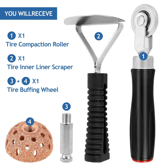 Professional Tire Repair Tool Kit