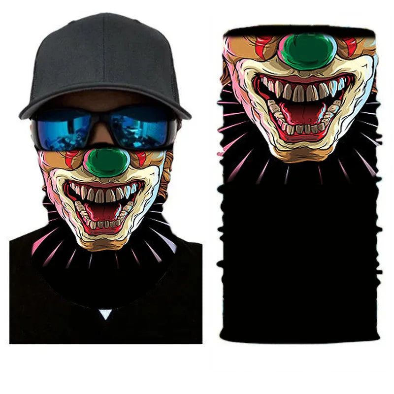 3D Ghost Skull Bandana