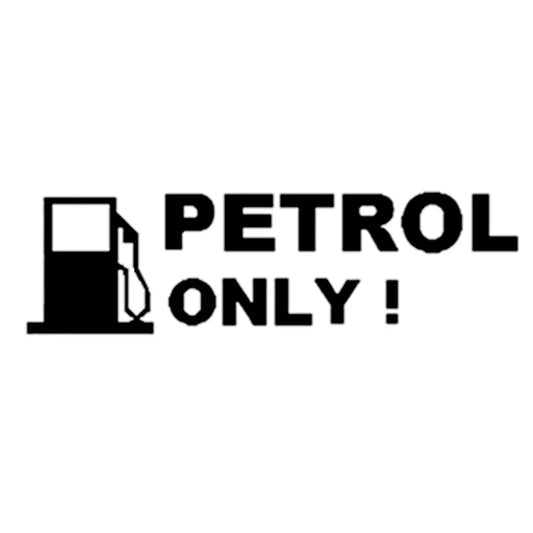 Pegatina solo de gasolina