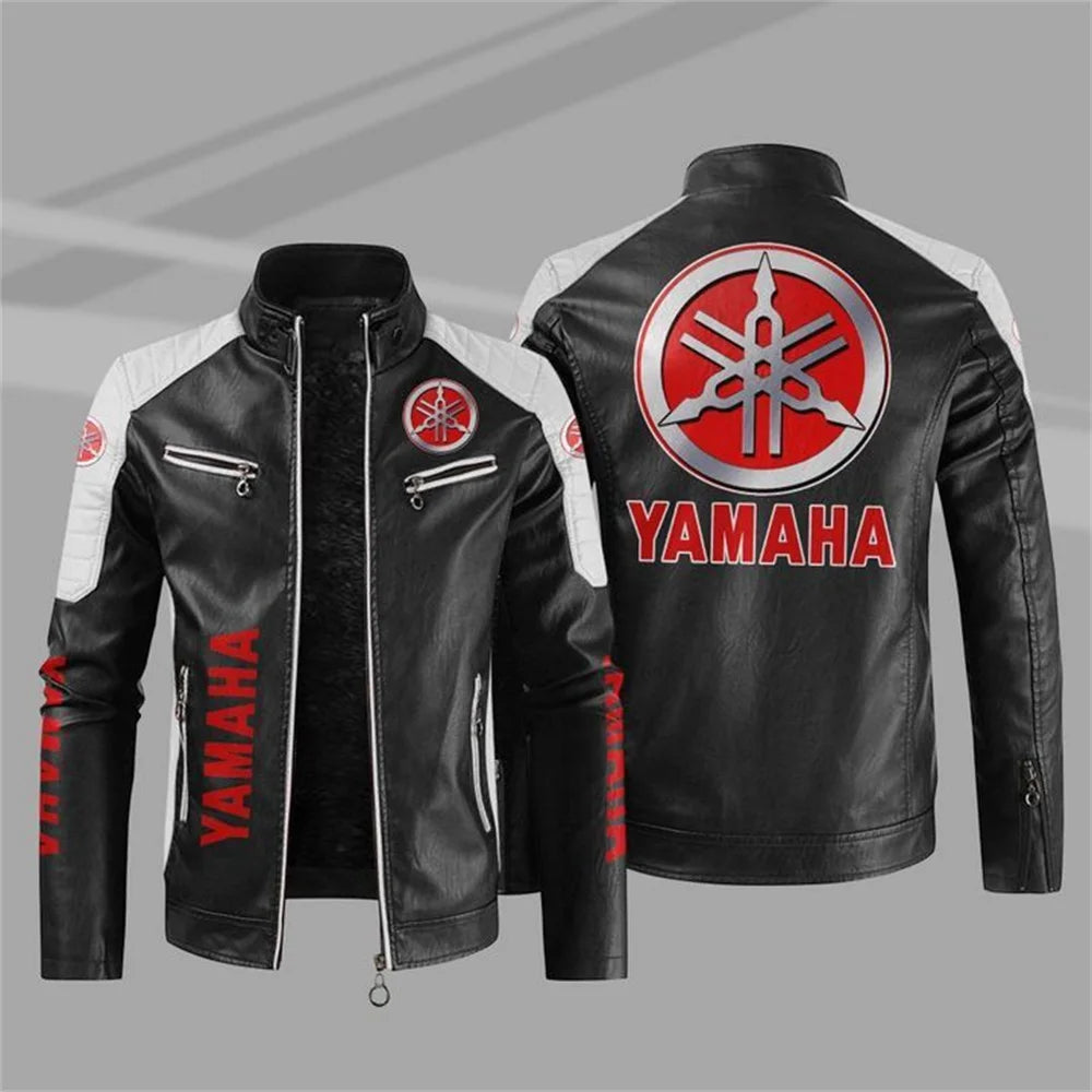 Rider Leather Zipper Jacket