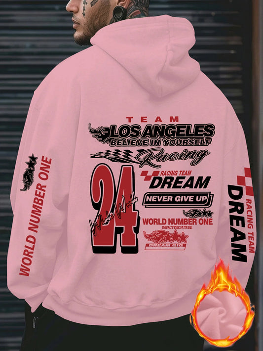 LA Racing “Never Give Up” Hooded