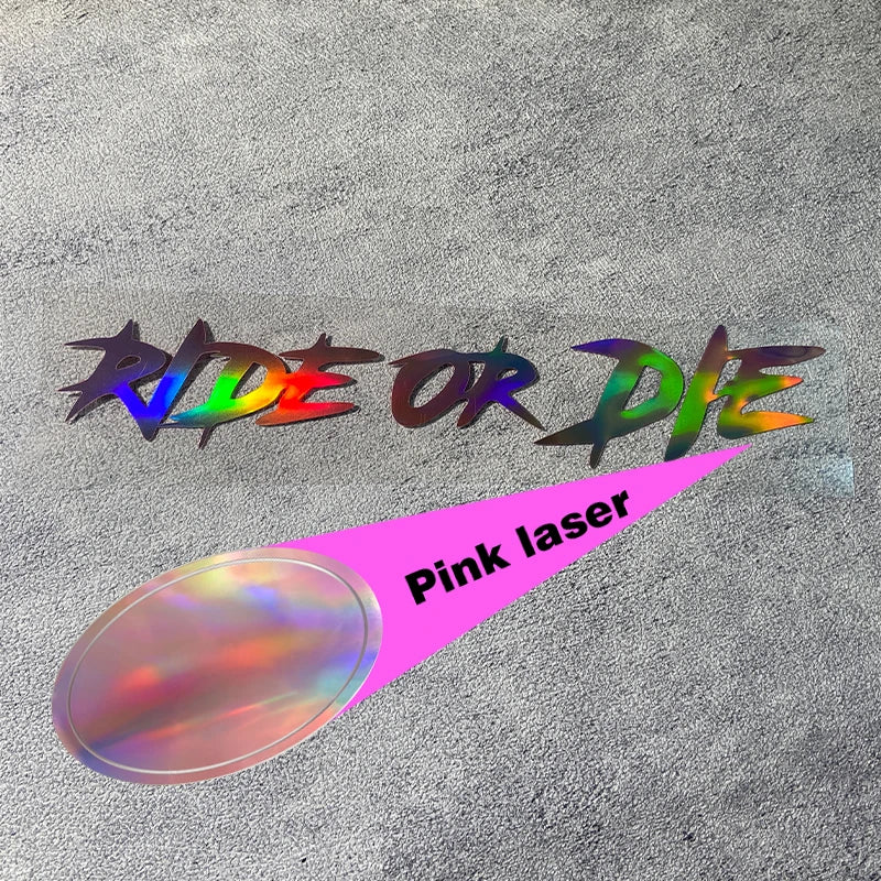 Ride or Die Sticker Helmet