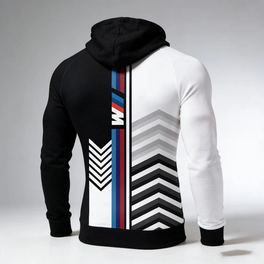 Sweat à capuche de course de moto Premium