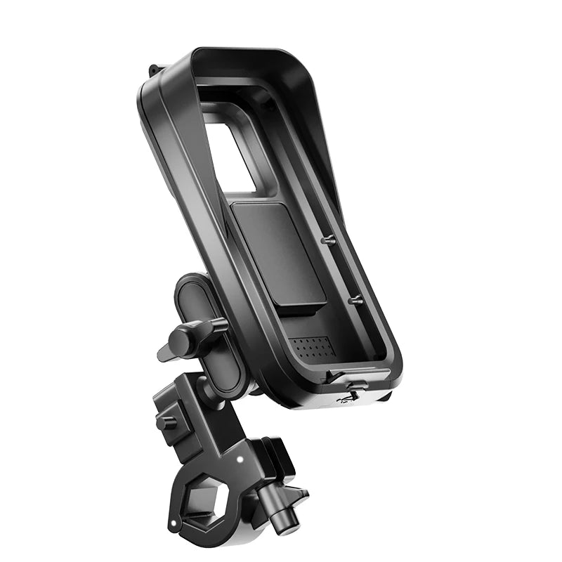 Soporte de teléfono anti-fog de motocicleta impermeable