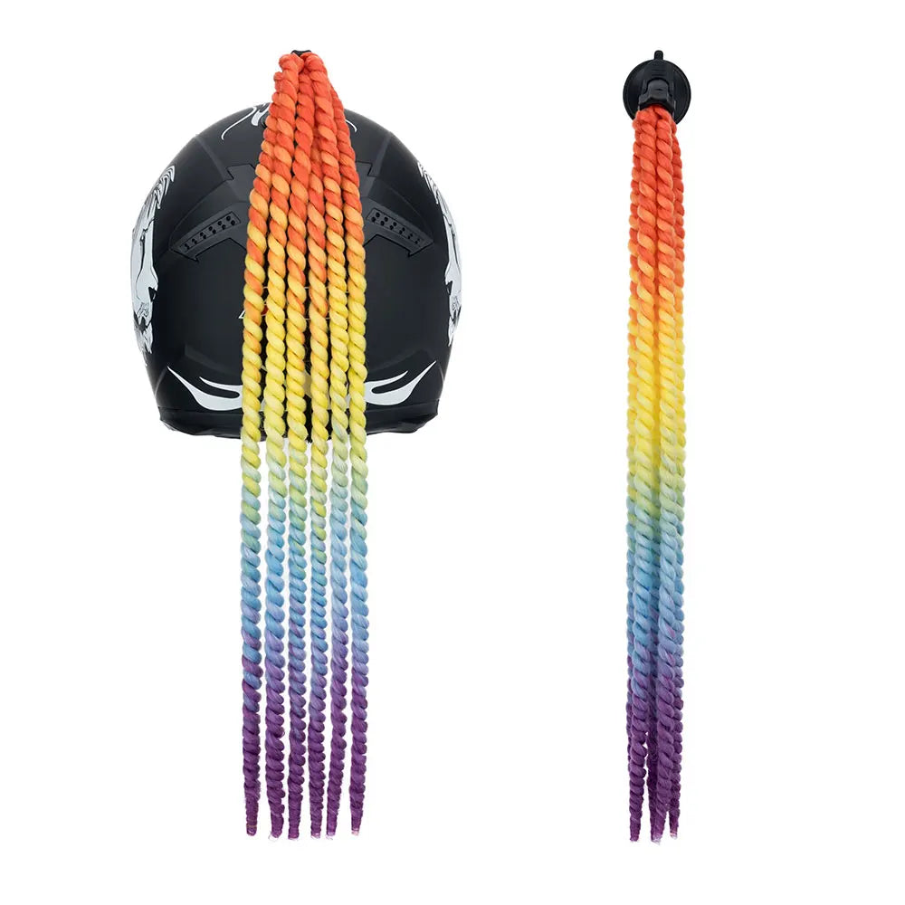 Synthetic Hair for Motorcycle Helmet Decor