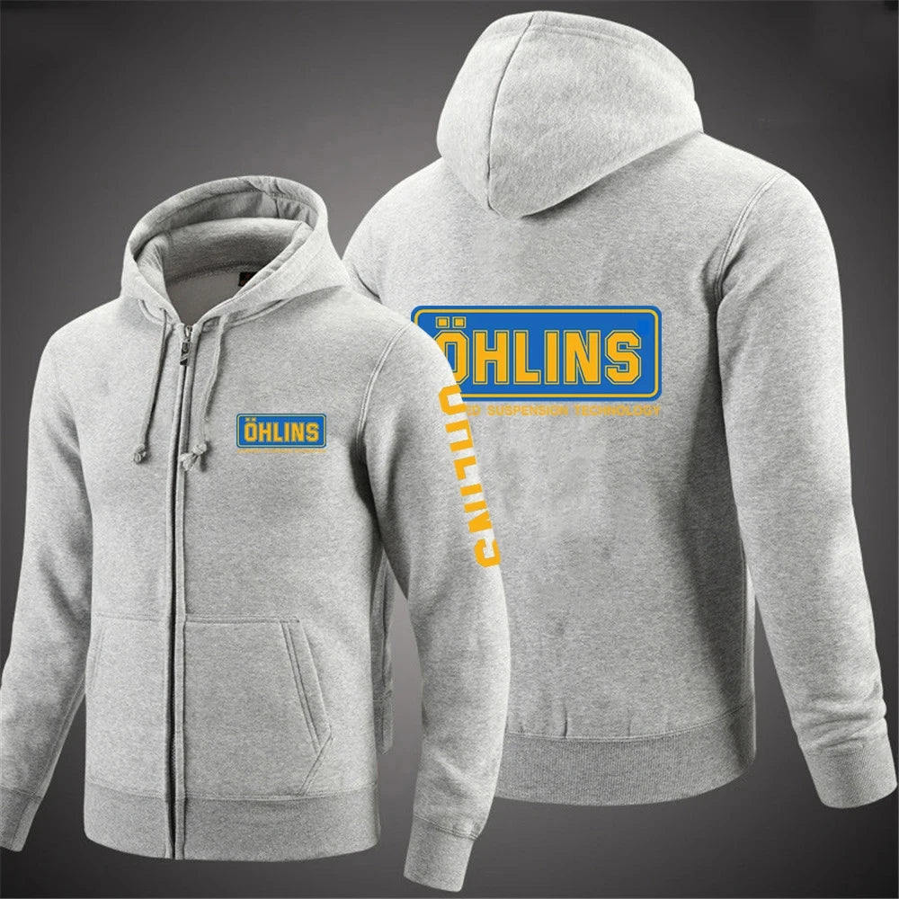 Ohlins Men’s Zipper Hooded Jacket