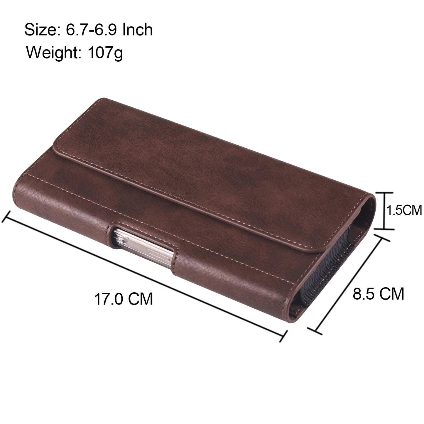 Leather Belt Clip Phone Case