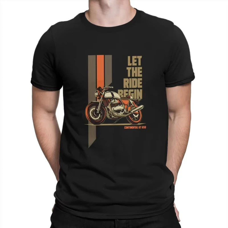 Let the Ride Begin Motorcycle T-Shirt