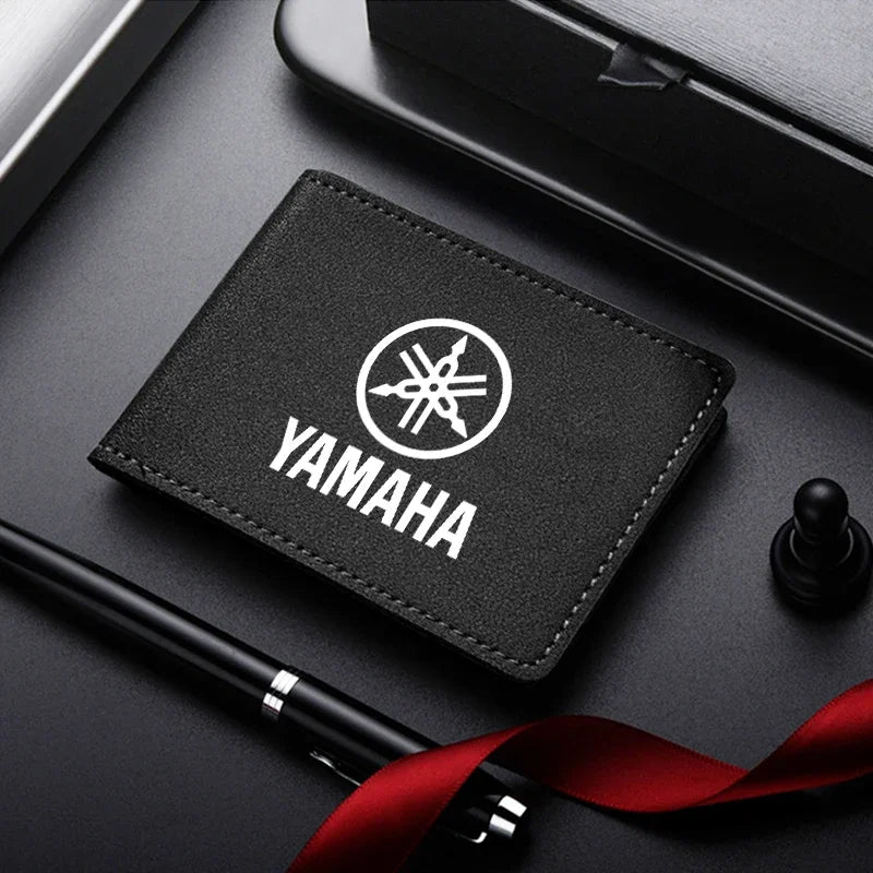 حامل رخصة قيادة الدراجة النارية من جلد الغزال YM