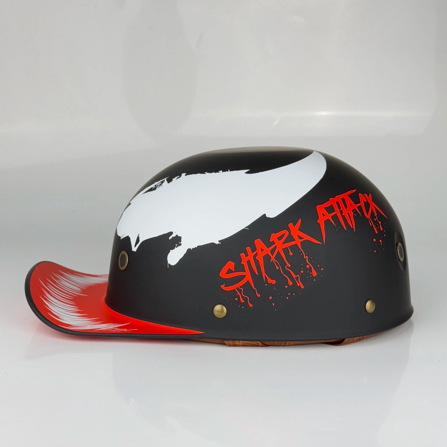 Helmet Half Face Motorcyclist