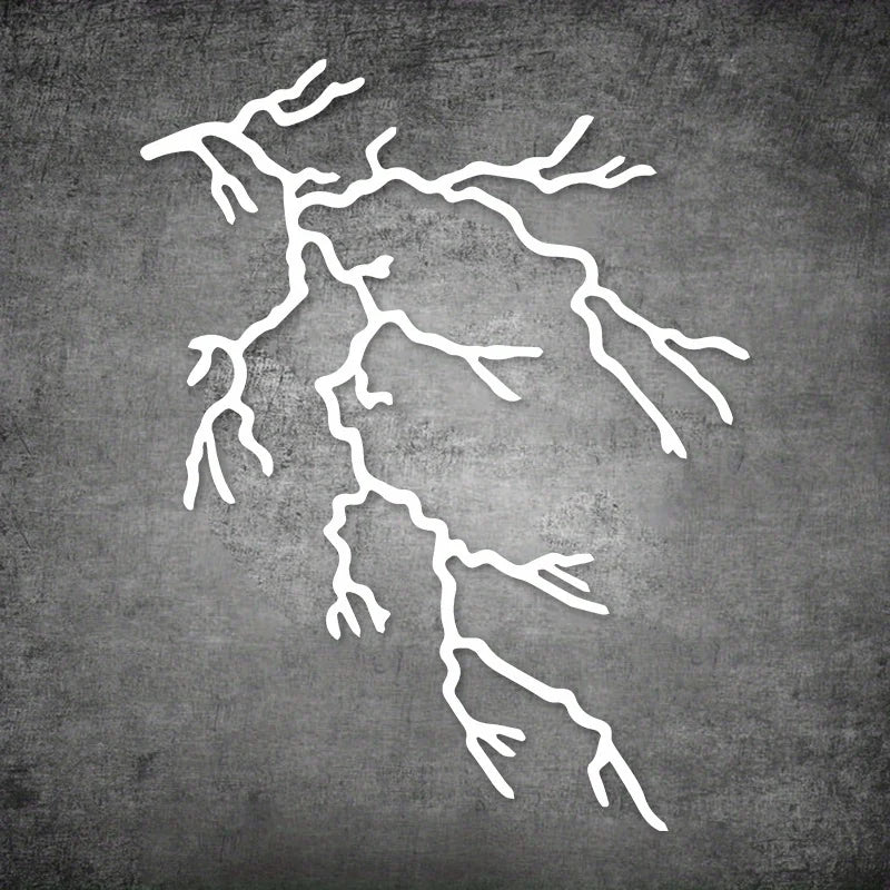 Lightning Motorcycle Sticker
