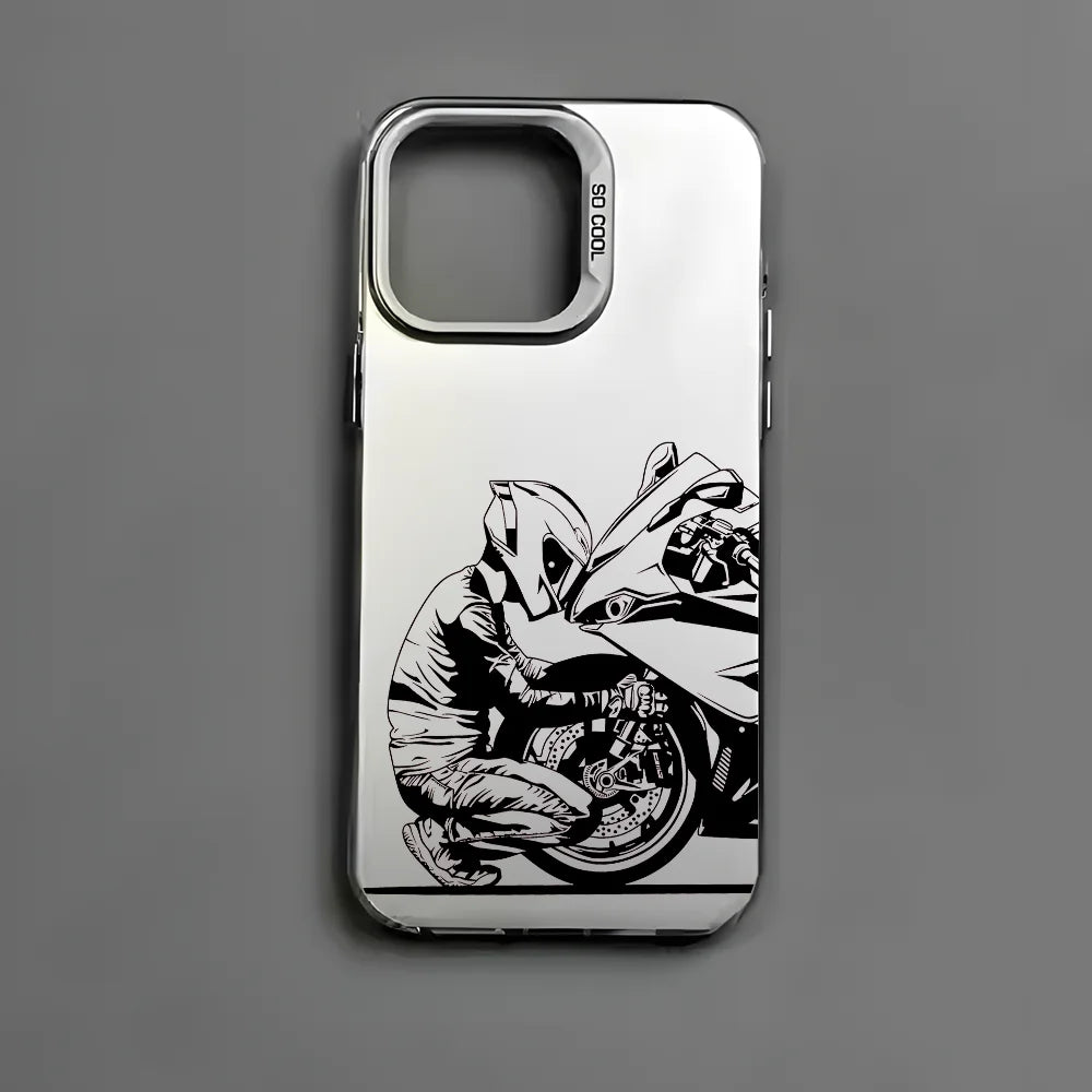 Motorcyclist Phone Case