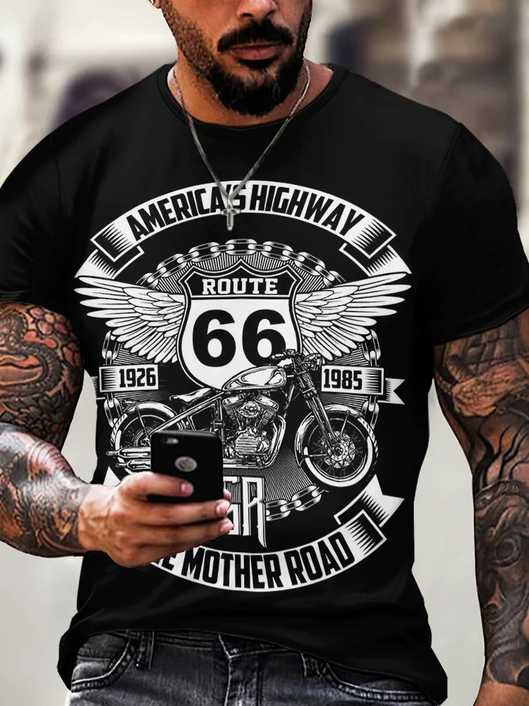 Route 66 Cotton Shirt