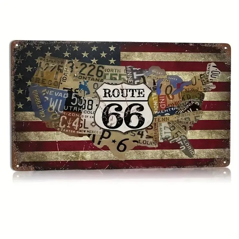 Vintage American Garage Wanddekoration
