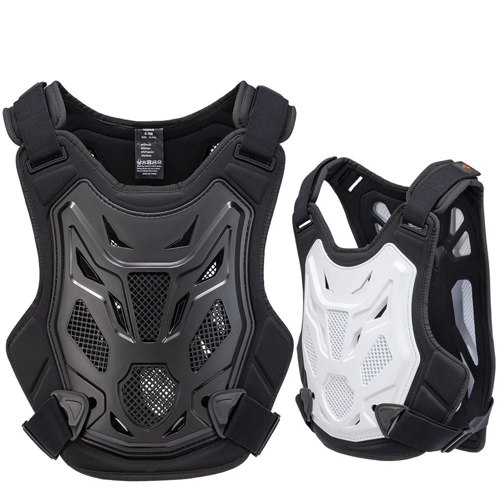 Chaleco de armadura de cofre protector de motocicleta