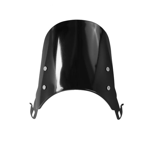 ユニバーサルバイク用ウインドシールド — 4"~7"ヘッドランプ用コンパクトスポーツウインドディフレクター