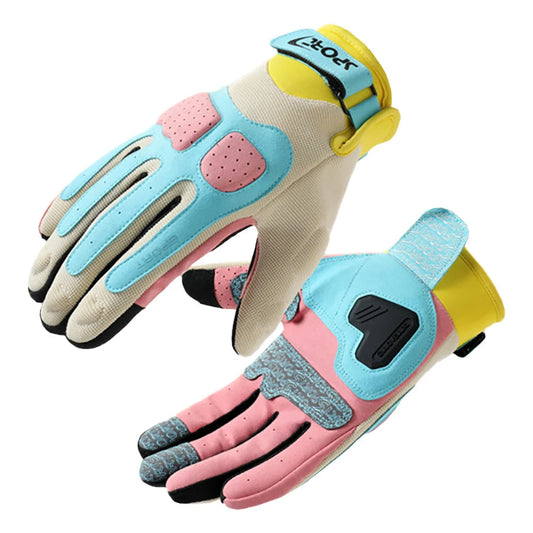 Vibrant Motorcycle Gloves