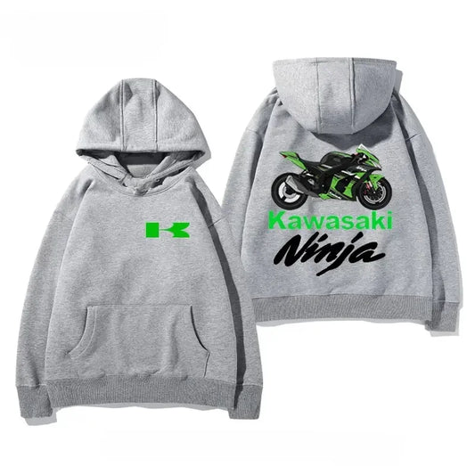 Ninja Motorcycle Graphic Hoodies
