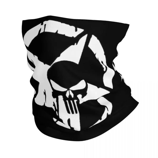 Brandana de calavera para motociclistas