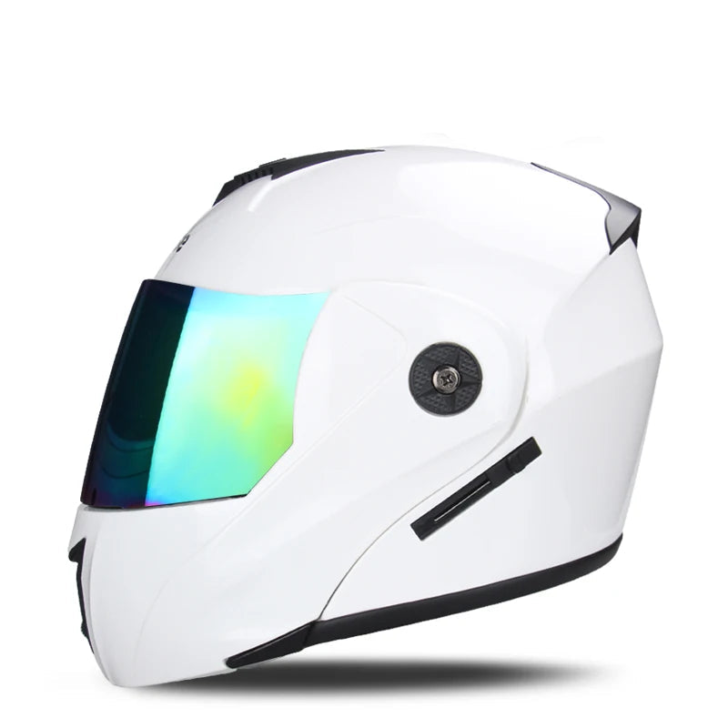 Modular Flip Helmet with Double Lens