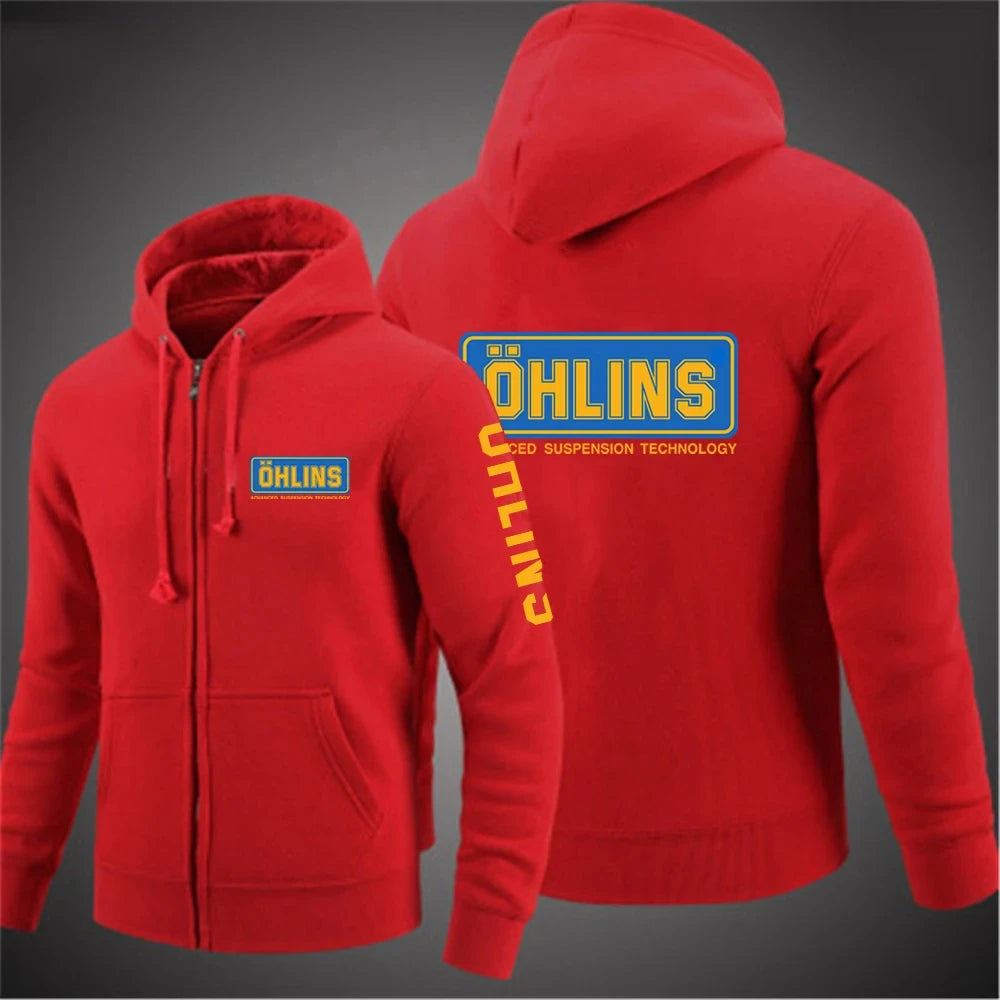 Ohlins Men’s Zipper Hooded Jacket